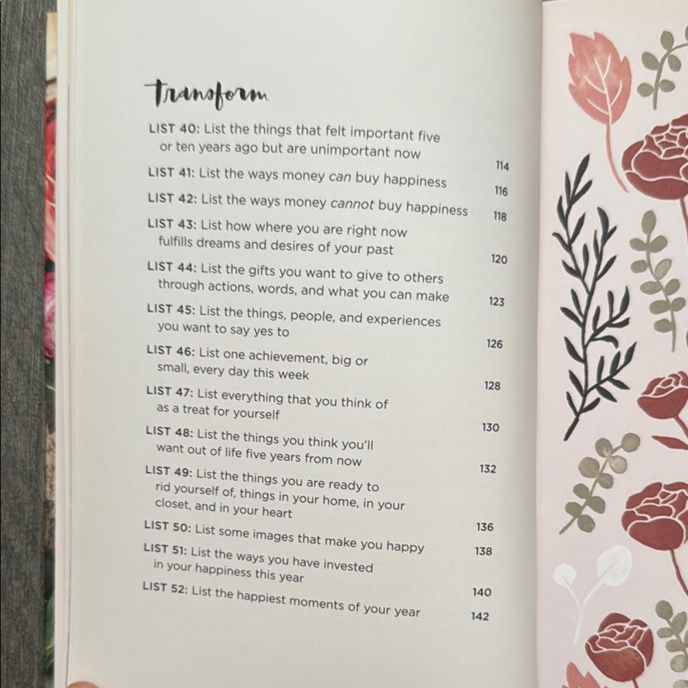 52 Lists for Happiness Journal by Moorea Seal - Picture 11 of 16